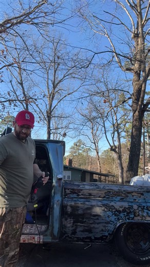 Installing the New Seat in Chevrolet C10 Truck