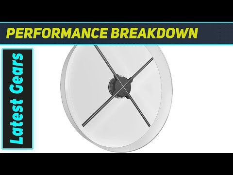 `Holographic Fan: The Ultimate 3D Advertising Display for Unforgettable Visuals