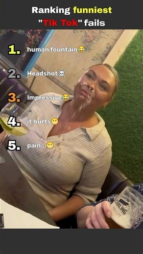 Ranking funniest fails in Tik Tok😂 #1