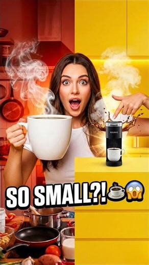 This Tiny Coffee Maker Is PERFECT for Small Kitchens ☕😱 Keurig K-Mini Review
