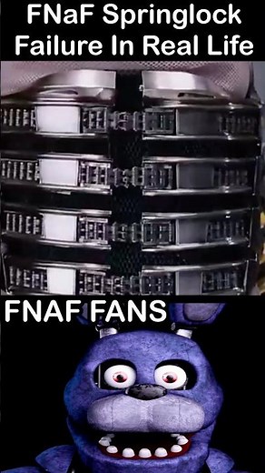 FNaF SPRINGLOCKS IN REAL LIFE - FNaF Fans: | FNaF 2 Movie MEME