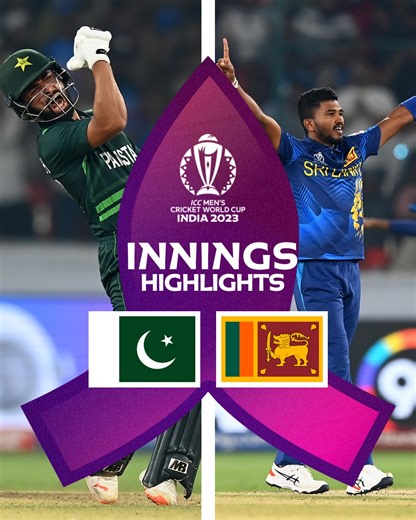 Pakistan Innings Highlights | PAK v SL | CWC23