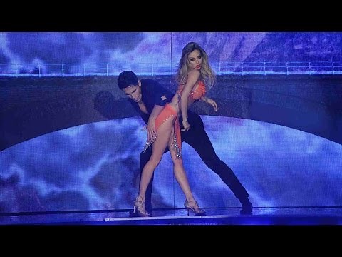 ¡La bachata más caliente! Gisela Bernal mostró su talento y sus curvas en el ritmo más romántico