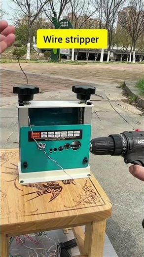 Electric Wire Stripper Machine 😱 | Time Saving Tool #shorts