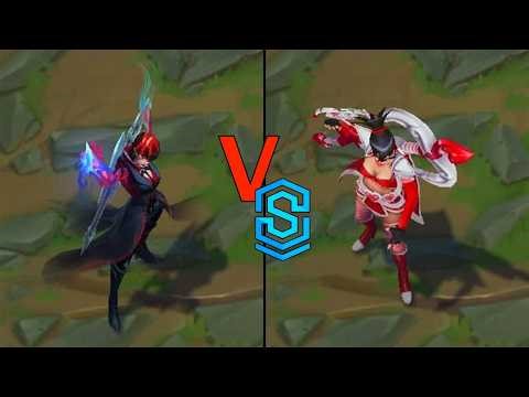 Demoncursed Vayne VS Heartseeker Vayne