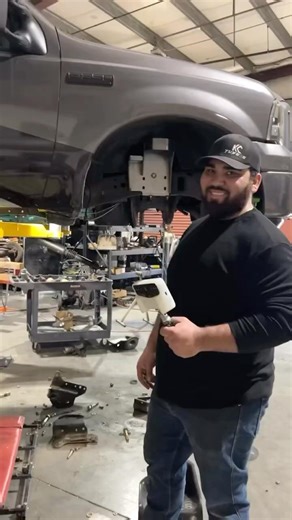 3D scan ✔️ time to hit the computer & start designing #powerstroke #smallbusiness #superduty