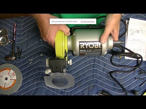 Ryobi Bench Grinder Polishing Wheel Assembly