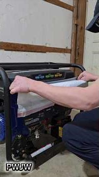 Cheapest DIY Generator Panel Cover