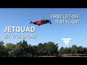 JetQuad: Jet VTOL Drone - First Successful Lift-Off