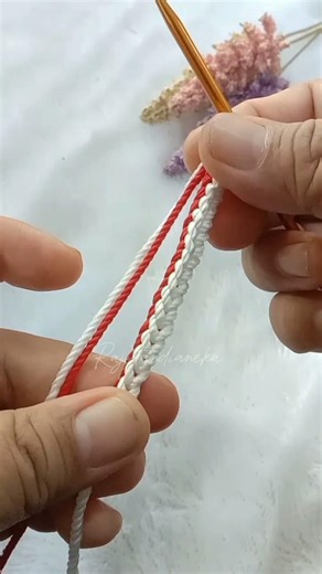 how to make double chain crochet #crochet #tutorial #craft #handmade #inspiration