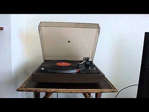 Dual CS 506 Turntable Demo