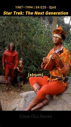 📺 STAR TREK THE NEXT GENERATION — Enterprise crew does Robin Hood? #shorts #highlights