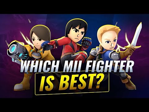Who is THE BEST MII FIGHTER in Smash Ultimate??