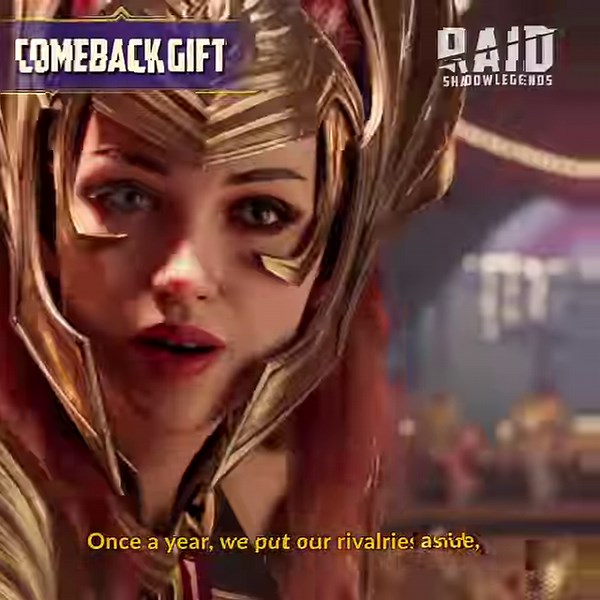 49K views · 168 reactions |  Come celebrate our 5th Anniversary  Enjoy this free Epic gift on us - Just use the promo code “FESTIVAL5” Download now! | Raid: Shadow Legends | Facebook