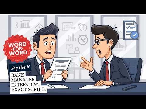 How to Pass Your Bank Manager Interview | Real Answers, 30-60-90 Plan & Leadership Tips | Jay Get It