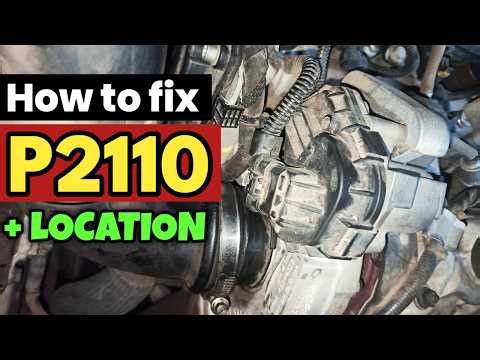 P2110 | p2110 Throttle Actuator Control System Forced Limited RPM | code p2110 | p2110 obd2