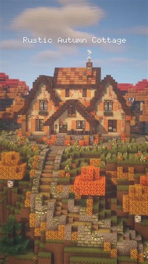 Arichoo on Instagram: "Rustic Autumn Cottage 🍁 Download available on my Patreon! 🌿 Java 1.21.1 🌅 BSL Shader 🌷 Resource Packs: Mizuno's 16 Craft, Autumn Leaves, Nox Ropes, XXVI's Flowering Grass and Roots, Invisible Item Frames, Mizuno's 16 Craft CIT, Ghoulcraft, Garden Breeze, Granny's Corner, Hananacraft, Maeflower's CIT, Moondrop CIT, Erstwhile CIT 🛠️ Mods (Fabric): Sodium, Iris, Continuity, Replay Mod, CIT Resewn ————————————————————————— #minecraftaesthetic #minecraftreels #minecraftbui