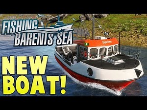 New Boat, Net Fishing & Employees! - Commercial Fishing Simulator - Fishing Barents Sea Gameplay