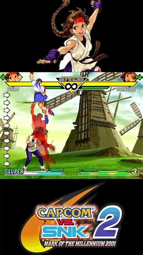 Yuri Parry Sakura Capcom vs SNK 2 #capcomvssnk2