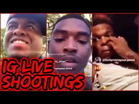RAPPER SHOOTINGS ON IG LIVE