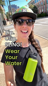 2K views |  It’s more than hydration… it’s a whole vibe. Zip. Clip. SLING!® with hands-free style and fun that moves with you. Wear your water you want to - thanks to the retractable strap... plus did we mention 15 colors to match your style!!!  Take 15% OFF your Sling Bottle order with code FALL2025 - for a limited time! | Sling Bottle | Facebook