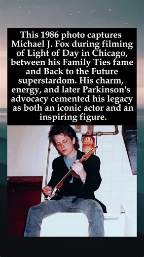 Young, Charismatic, and Unstoppable: Michael J. Fox on the 'Light of Day' Set, 1986 #MichaelJFox