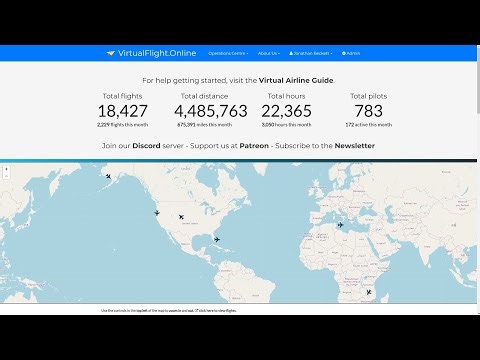Revisiting VirtualFlight.Online - a free, fun, relaxed, and growing virtual airline and community