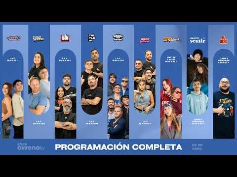 PROGRAMACIÓN COMPLETA 22.04 | #AWENOTV