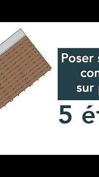 Poser sa terrasse composite sur plots en 5 étapes