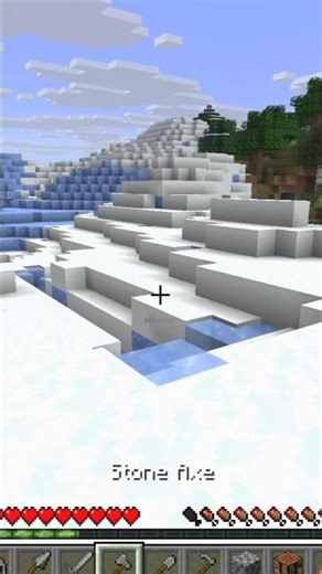 I Survived Minecraft Snowfall! #shorts