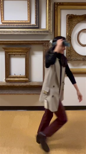 Conservators wear a variety of fashionable accessories depending on the task at hand. #CMAConservation is modeling a selection of commonly worn equipment including a hard hat, OptiVisor, smock, nitrile gloves, ear protection, shoe coverings, laser goggles, respirator, and leather apron. What is your favorite conservation accessory? #CMAConservation #NYFW #fashion #healthandsafety #workplacesafety | The Cleveland Museum of Art