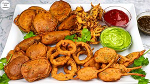Perfect Pakora Platter With Tips & Tricks By Cooking With Passion, 2024 Ramadan Special Iftar Snacks #pakora #pakoraplatter #cookingwithpassion #HomeMadeIsTheBest | Cooking with passion