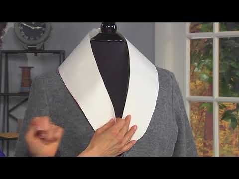 Make a removable faux fur collar on It’s Sew Easy with Joanne Banko (1509-1)