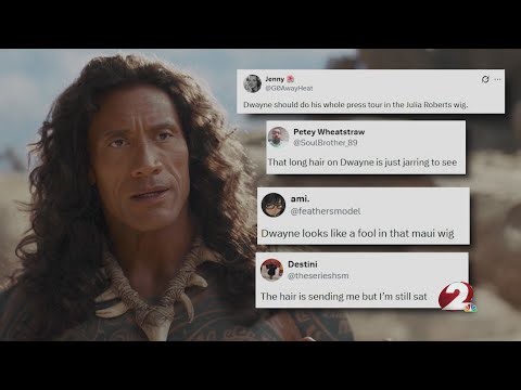 Reaction to the live-action Moana trailer