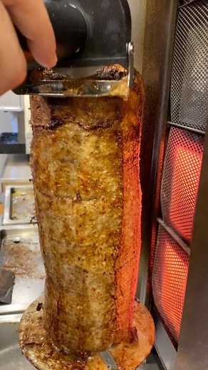 76K views · 389 reactions | Sizzling Gyro Slicing! | Foody Fetish | Facebook