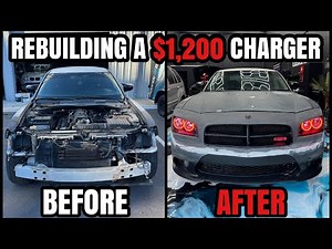 Building a CUSTOM $1,200 V8 Dodge Charger