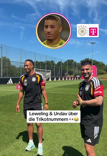 Aha! 🤓 Das Ronaldo-Profilbild von Jamie Leweling hing nicht mit seiner DFB-Rückennummer 9 zusammen, sondern war tatsächlich Zufall 🤯😂 #MagentaTV #fifaworldcup