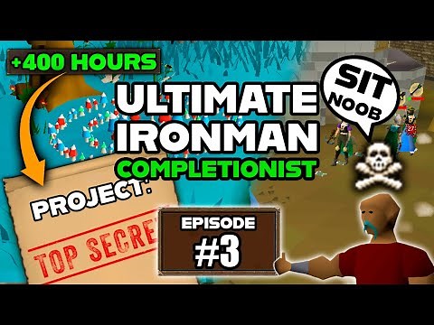 Unlocking my way to max total level | UIM Completionist journey #3 OSRS