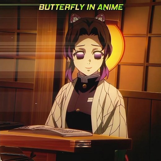 🦋😇 Butterfly in anime |AMV| #shinobu #demonslayer #edit