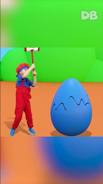 Let's See What's Inside the Surprise Egg with Super Mini DB | D Billions #shortsforkids #db