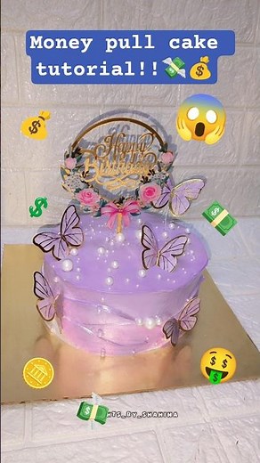 🤑Money pull cake tutorial#cake #shorts #shortsfeed #viral #trending #cakedesign #caketutorial #fyp