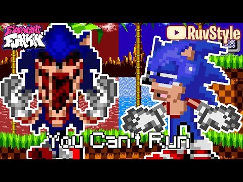 FNF You Can't Run but Dorkly Sonic vs Sonic EXE