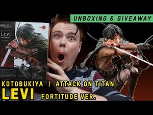 Unbox Levi Attack On Titan Figure with us AND WIN IT!!!