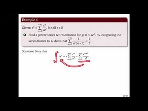 [Math 22] Disc 12 Functions as Power Series (Part 3 of 3)