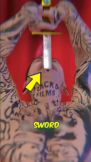 Sword Swallowing Isn’t Just an Illusion #SwordSwallowing #MagicRevealed #ExtremeSkills