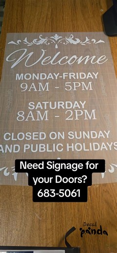 . Small signs. Big clarity. Business owners, this one is for you. Because saying it once is never enough 😭 Custom business signage done right. #relatable #business #signagemarking #trini_tiktoks #caribbeantiktok