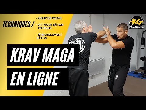 Cours Krav Maga en ligne | Coups de poing - Bâton en pique