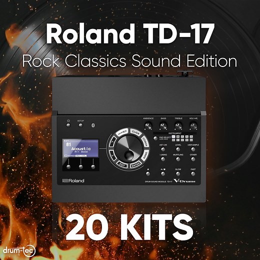 Rock Classics Sound Edition Roland TD-17 [Download]