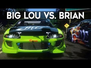 NFS Most Wanted - 1995 Mitsubishi Eclipse (Brian) vs. Mitsubishi Eclipse GT (Big Lou)