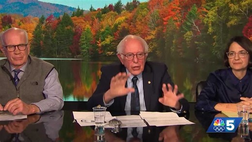 Bernie Sanders holds virtual town hall with Vermont Congressional Delegation